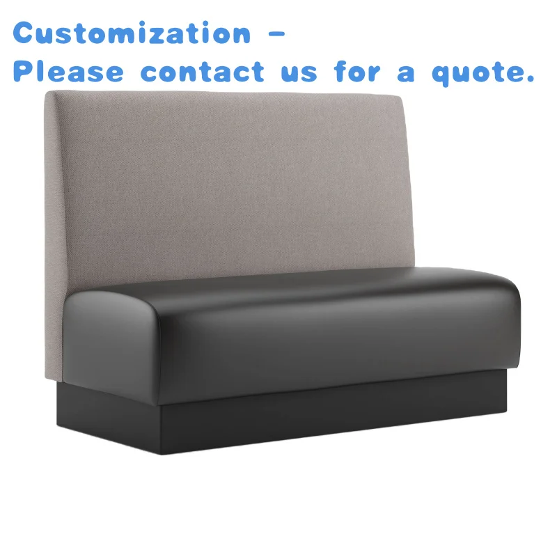 custom.New Design Furniture Cafe Restaurant Fast Food Banquette Sofa Seating Modern Design bar Booth Commercial Furniture