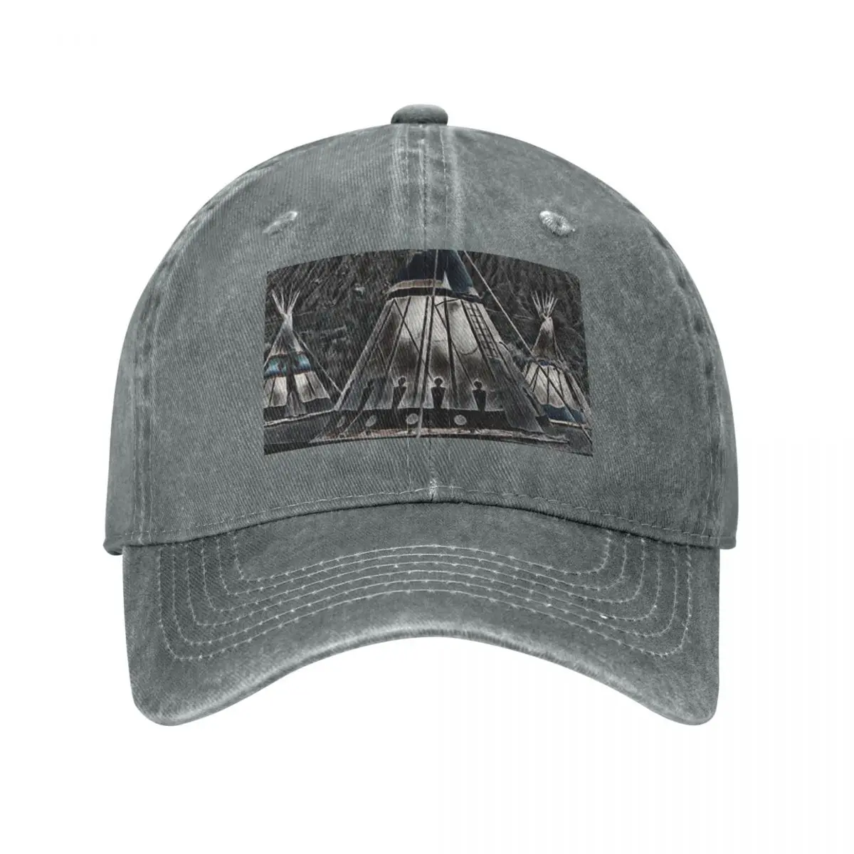 GALATHI Teepee - Black Indian Tents - Outdoors Cap Cowboy Hat military tactical cap hat man luxury women's hats Men's