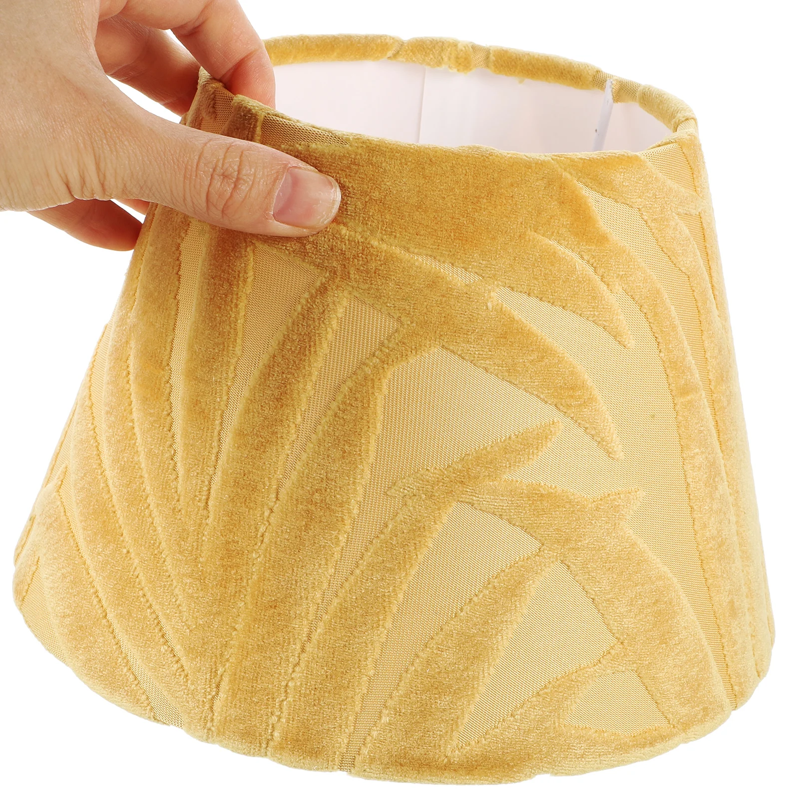 

Wool Fabric Lampshade Easy Installation Light Shades for Ceiling Lights Cover Floor Replacement Sconce Metal