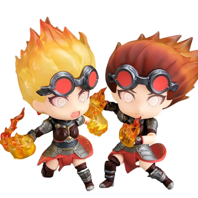 GSC Genuine Nendoroid Magic The Gathering Chandra Nalaar Kawaii Anime Action Figures Toys for Boys Girls Kids Birthday Gifts