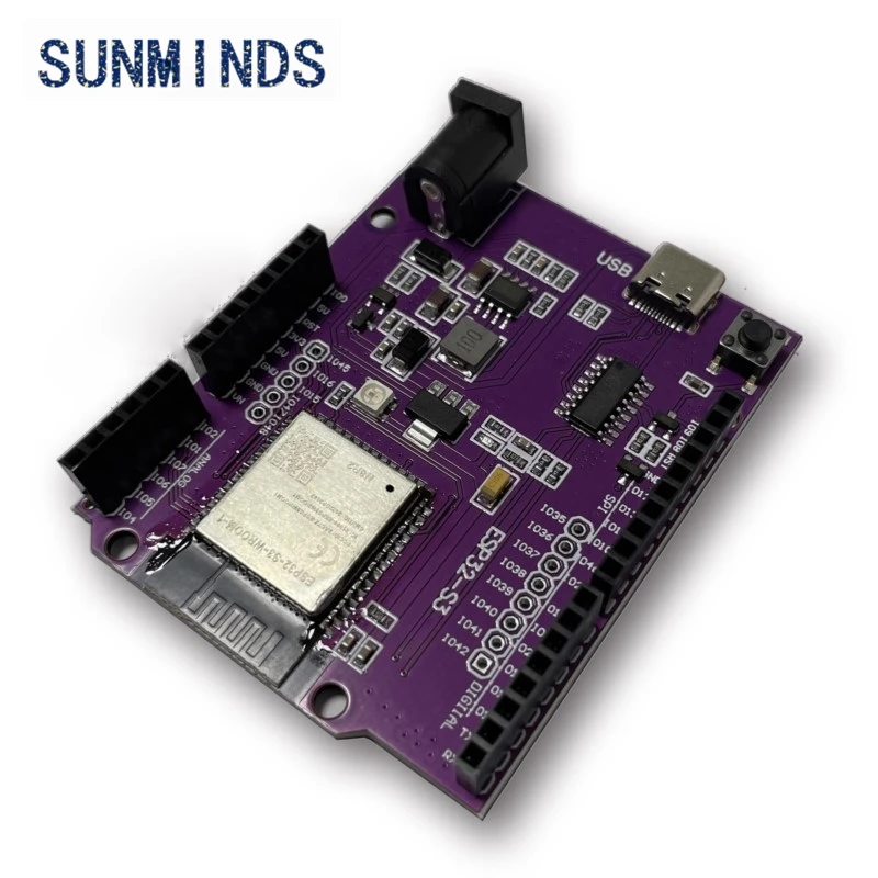 1pcs ESP32-S3 for UNO development board onboard WROOM-1-N8R2 N16R8 module is DevKitC-1 compatible