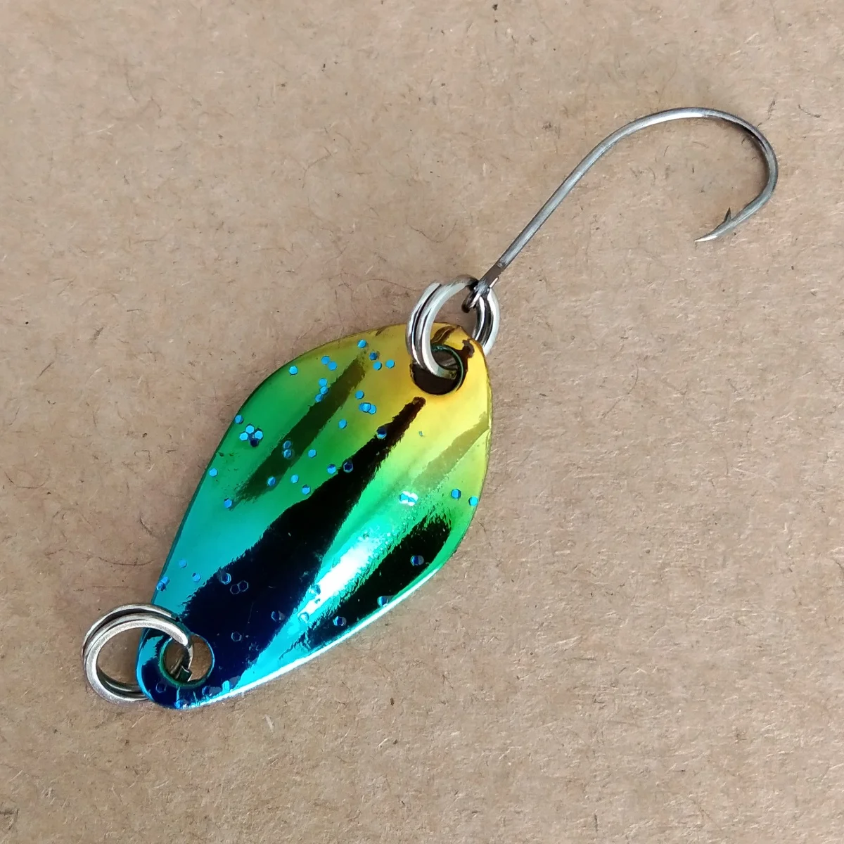 5pcs 1.3g 2.1g Trout Bait Metal Spoon Fishing Lure Wobbler Casting Jigging Tackle Accessories Pesca Chub
