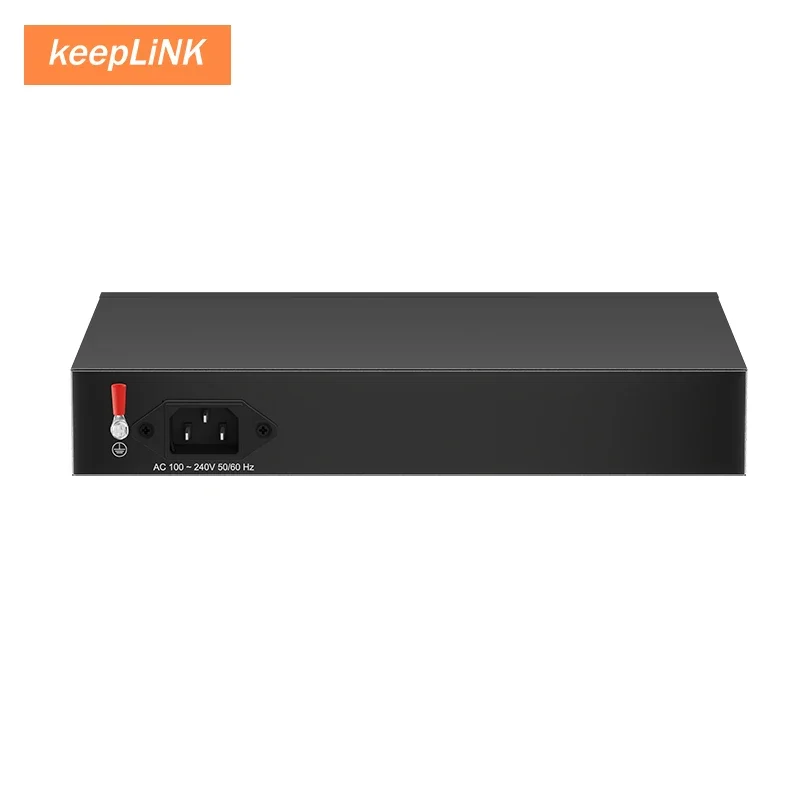 KeepLiNK KP-9000-8XT 8-Port 10Gbps Unmanaged Switch - Ultimate Speed and Reliability for High-Performance Networks