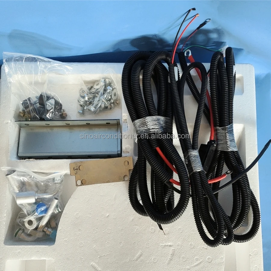 تبريد التدفئة العالمي العربة RV الكهربائية 24 فولت سيارة تحت لوح التيار المتناوب 12 فولت تكييف الهواء التلقائي 12 فولت للتعديل