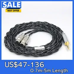 99% Pure Silver Palladium Graphene Floating Gold Cable For Meze Empyrean Kennerton Thekk Vali Thror Headphone LN008340