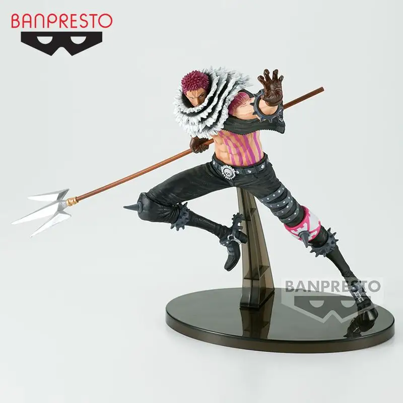 

Banpresto Original One Piece BWFC 2 Charlotte Katakuri 16cm Anime Model ornament Collection Figure Toy Christmas birthday gift