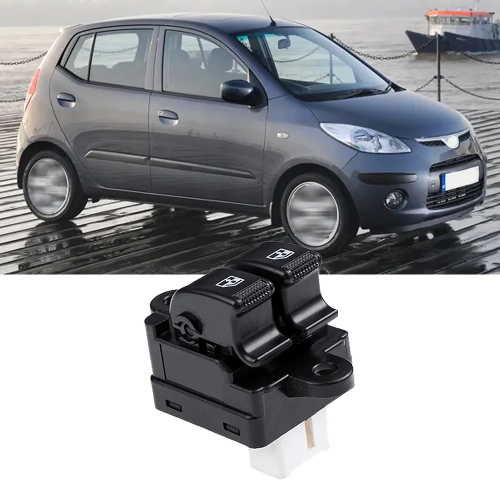 مفتاح التحكم في نافذة السيارة الكهربائية زر رئيسي لشركة هيونداي لـ Getz لـ Atos لـ Amica Mx 1998-2016 Hatchback 93570-05050 #4