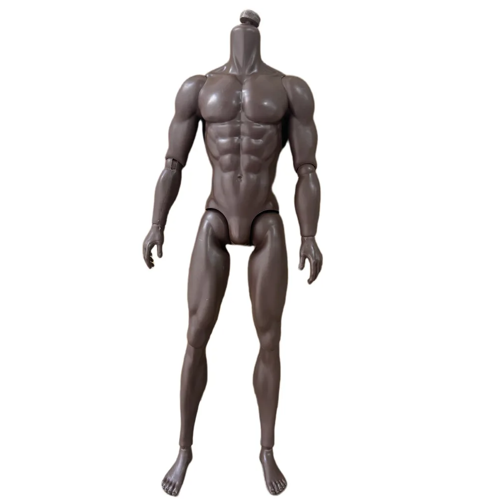 

Original Adonis Male Muscle Body Super Black Tone 1/6 Dolls Yoga Joints Movable 32cm Male Scale Mannequin Limited Collect