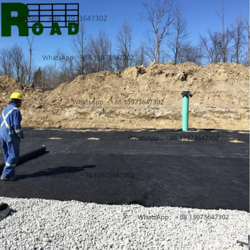 Price of small samples --Geotextile Landscape Non Woven Fabric for Landscaping French Drains Black Garden Fabric