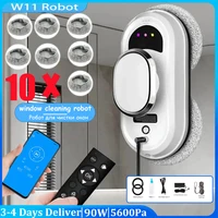 5600Pa Vacuum Cleaner Robot Remote Control Window Cleaning Robot MEMS Path-clean Sensor  Silent Window Glass Wipe Cleaning Robot 1