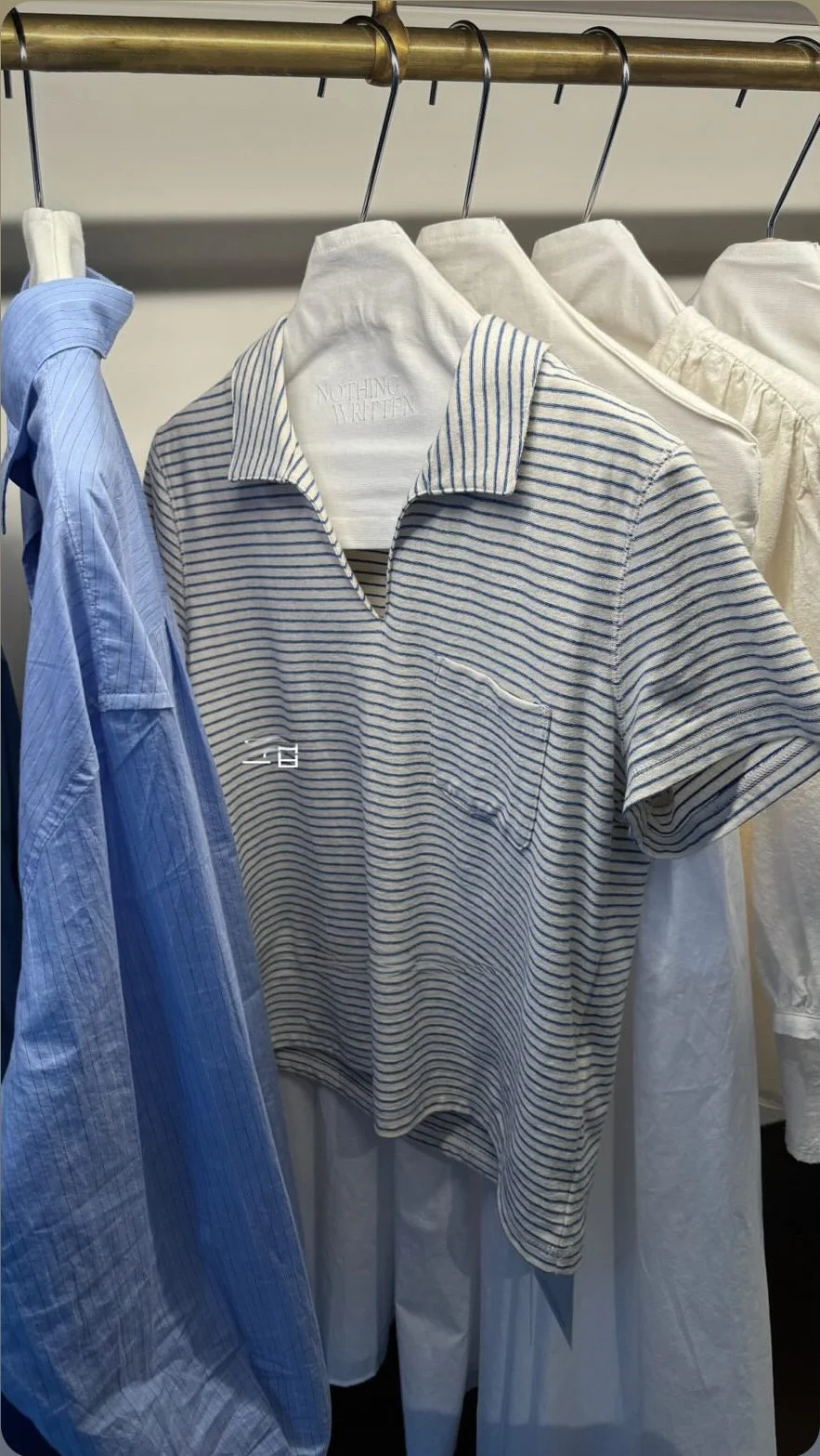 

PREON Summer New NW Collar Color Blo Stripe ket ort Sve T-irt Casual Sle Classic Pattern Cotton 00% Spring Wear