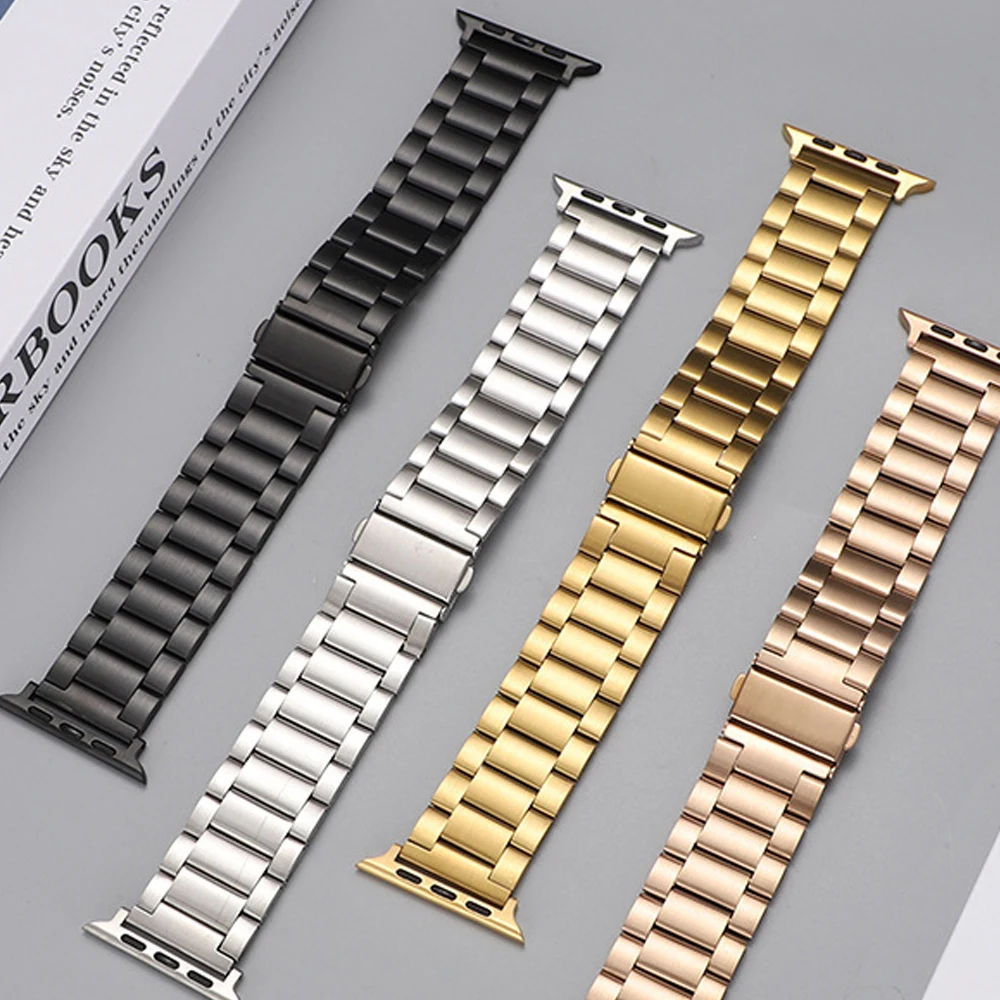 2in1 TPU Case+Band for Apple Watch Band 45mm 44mm 40mm 41mm 49mm Stainless Steel Strap iWatch Ultra SE 9 8 7 6 5 4 3 Soft Cover