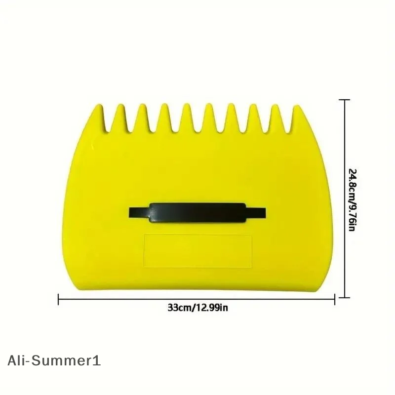 【E】Cinza de hojas de gran capacidad para jardín al aire libre, herramienta de limpieza dentada, rastrillo de mano, herramientas de limpieza de hojas de patio, rastrillo de jardinería de mano