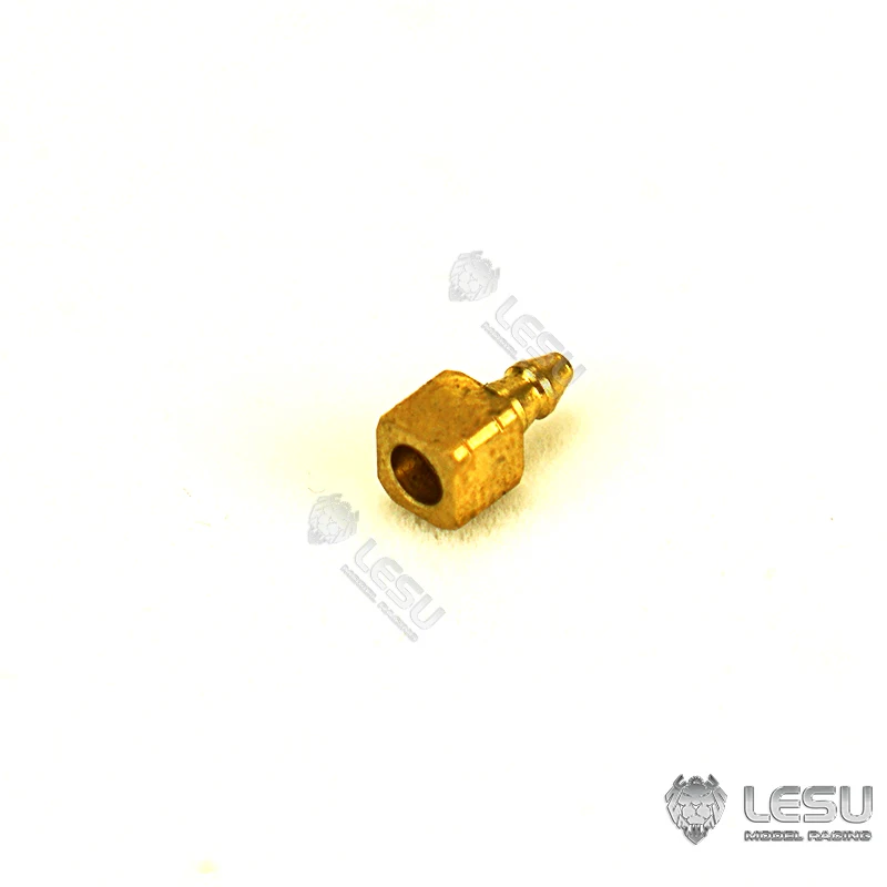 

LESU 1/14 Brass Oil Nozzle T-shaped For RC Hydraulic Truck Excavator Loader Model Car Parts 3*2mm Pipes Accessories TH20323