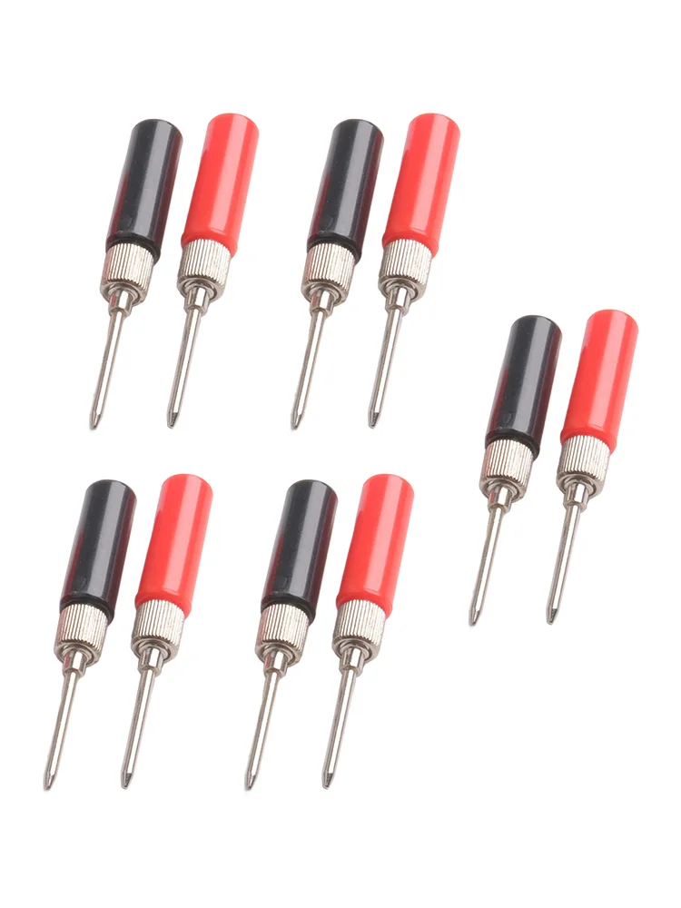 DIY Projects Electrical Quantity Options Spring Test Probe Tips Stainless Steel Application ABS Nickel Plated Copper