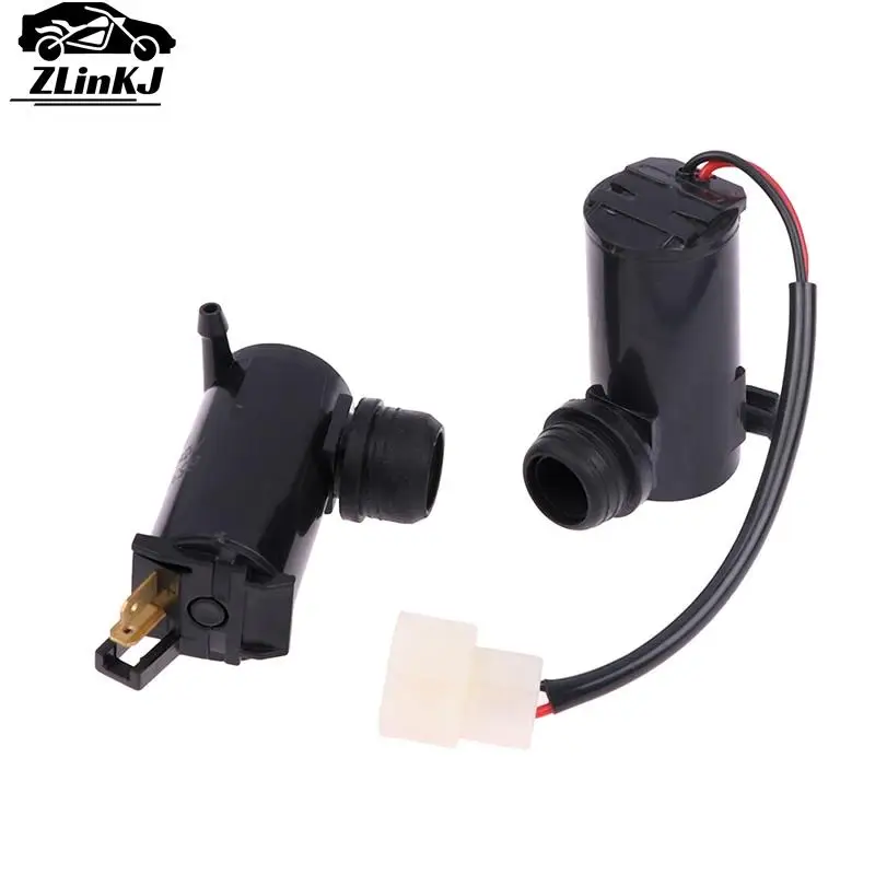 12V Universal Car Glass Wiper Windshield Water Washer Pump Jet Motor Car Styling Windcreen Replacement Kit