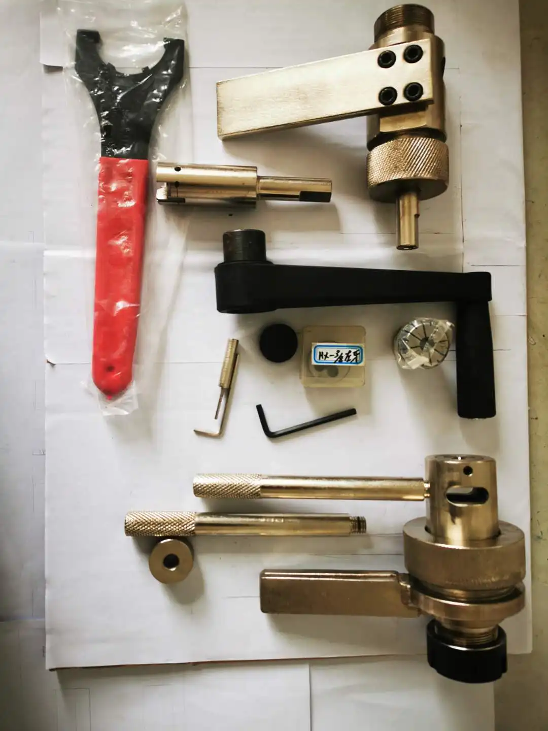 Waterjet Coning Threading Kit With Case for Waterjet Cutter