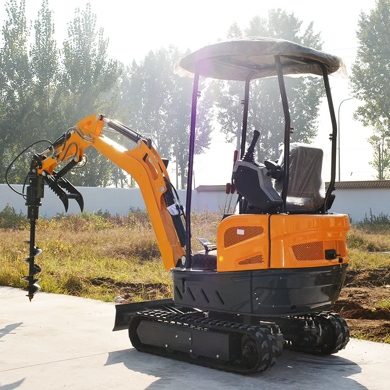 Customized Mini Excavator 1.7 tons Kubota Engine Agricultural Brand New Small Crawler Excavator