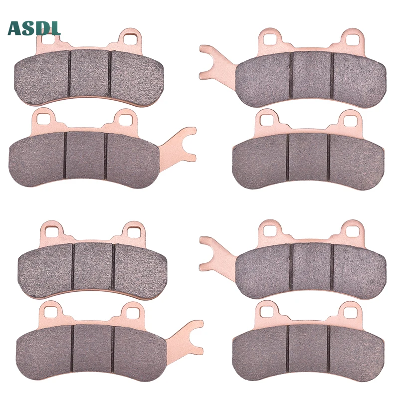 Motorcycle Sintered Brake Pad set For Can Am CAN-AM Maverick X3 Max Turbo R 2017 2018 2019 Front Rear 17 18 19 Ryker 600 900 cc