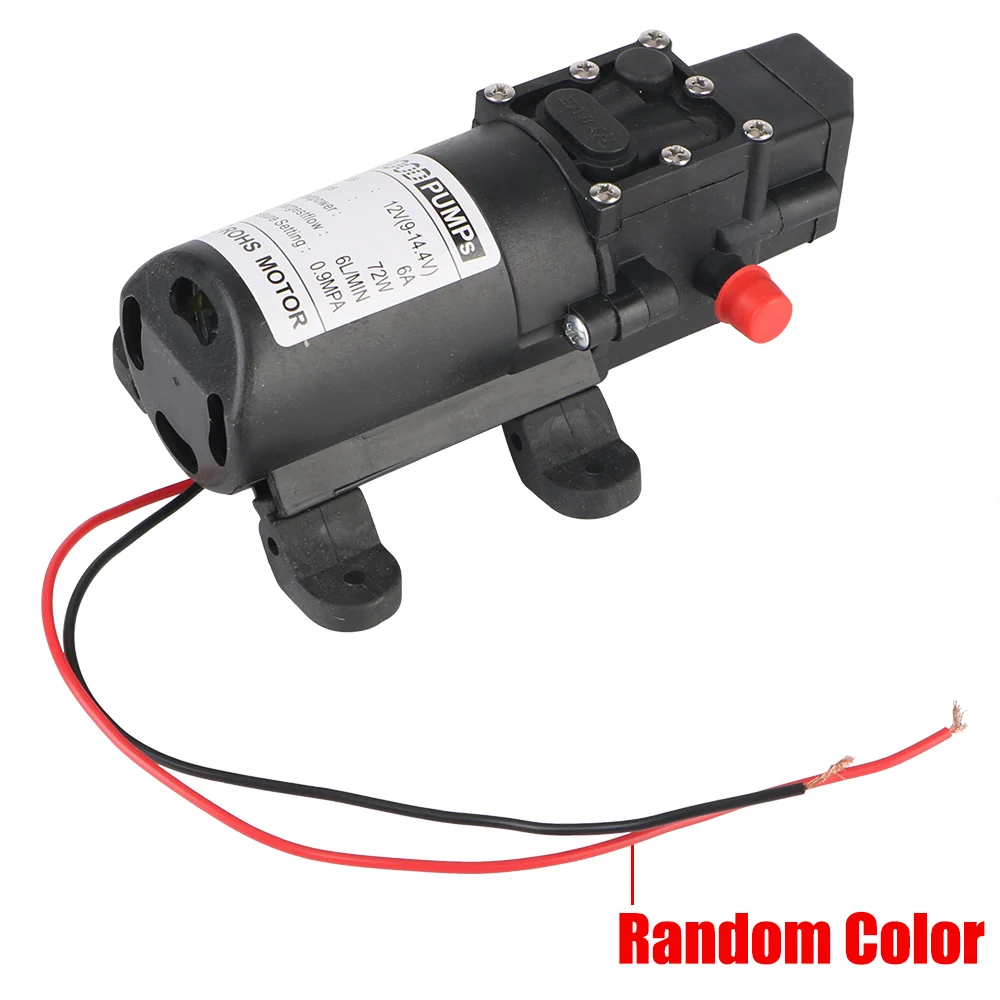 5.5L/min 12V 220V Diaphragm Water Spray Black Electric Water Pump DP-537 Micro High Pressure Agricultural 130PSI