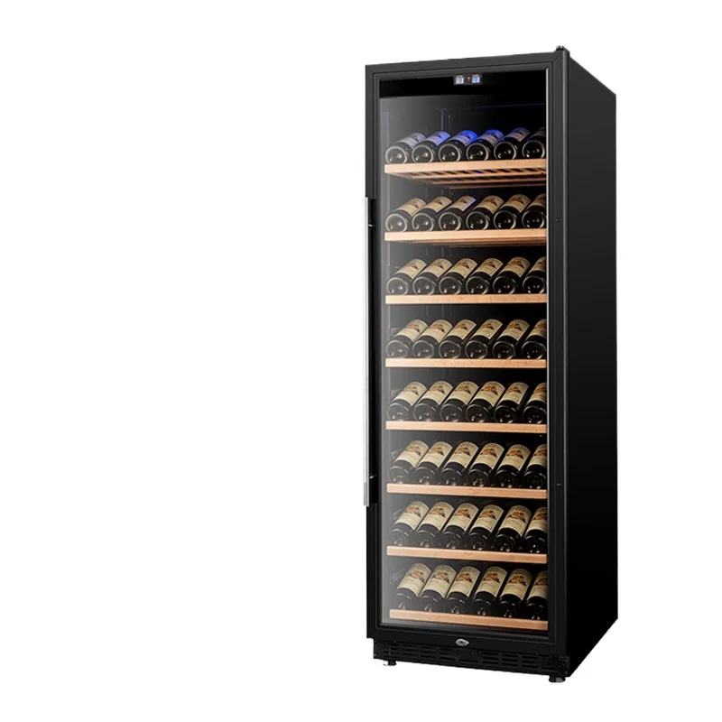 

High-end red wine cabinet Four seasons constant temperature air-cooled freezer Frost-free household commercial wine bar 110V