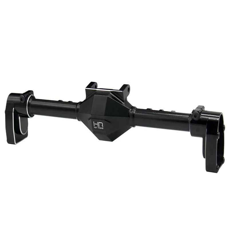 Hot Racing AUTB1301 Black Alum Rear Axle Case 69.5g Capra 1.9 UTB, Direct Fit Replace AXI232005, No 3rd Member