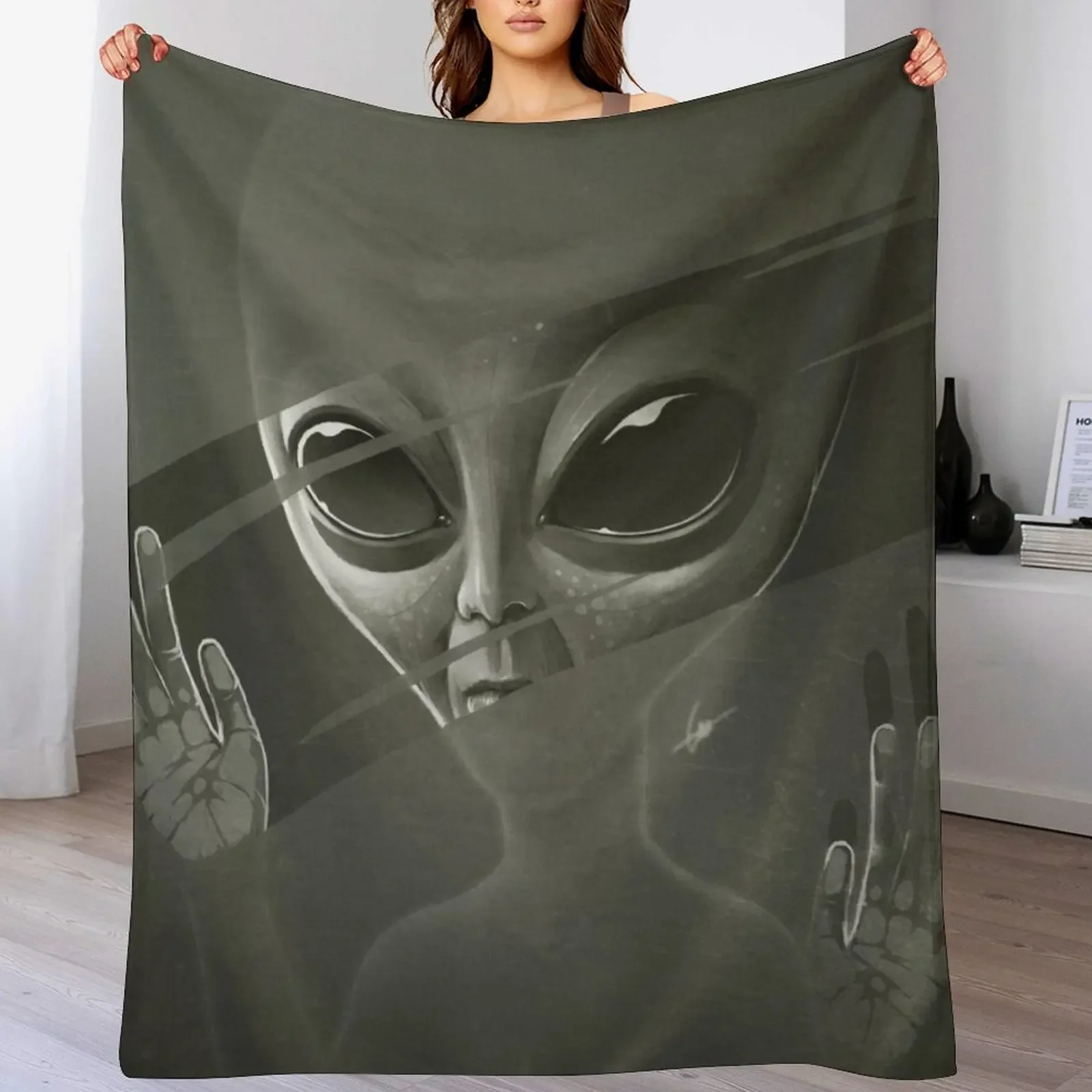 

Alien Throw Blanket for babies Sofas For Sofa Thin blankets ands Blankets