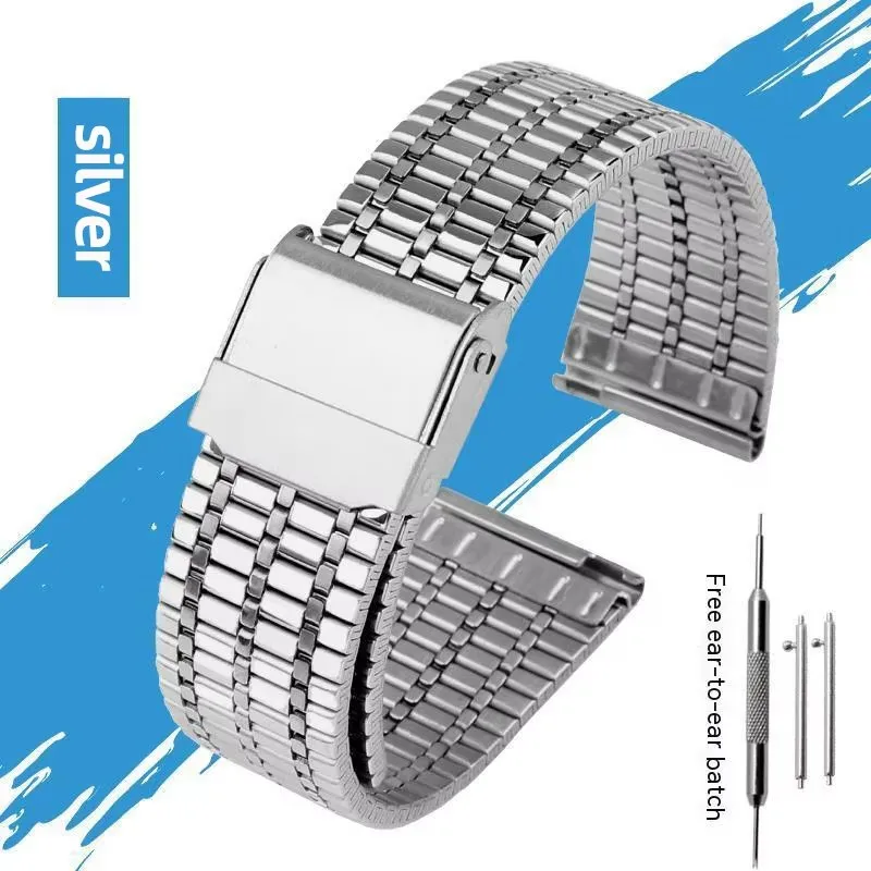 العالمي الفولاذ المقاوم للصدأ سلسلة ساعات معدنية ل كاسيو أماني الأحفوري المواطن غرامة الصلب حزام 18 مللي متر 20 مللي متر 22 مللي متر سوار مقاوم للماء