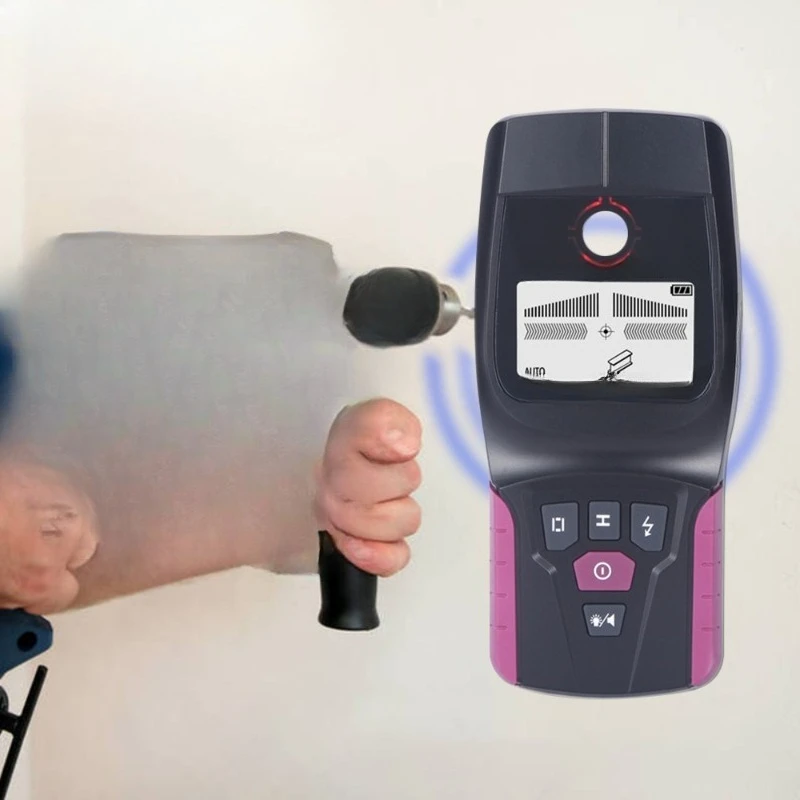 

Wall Detector | Intelligent positioning of wires/water pipes/metals in the wall, depth digital display to prevent errors