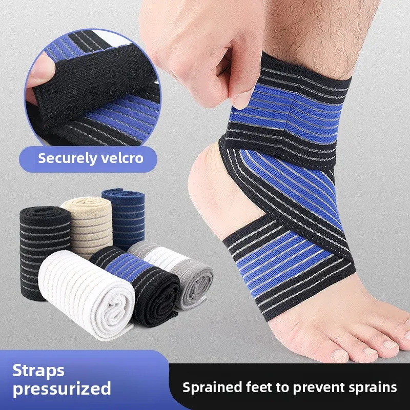 

Ankle Sprain Protection Soccer Thin Elastic Bandage Muay Thai Fixed Ankle Protection Sports Men and Women Ankle Guards