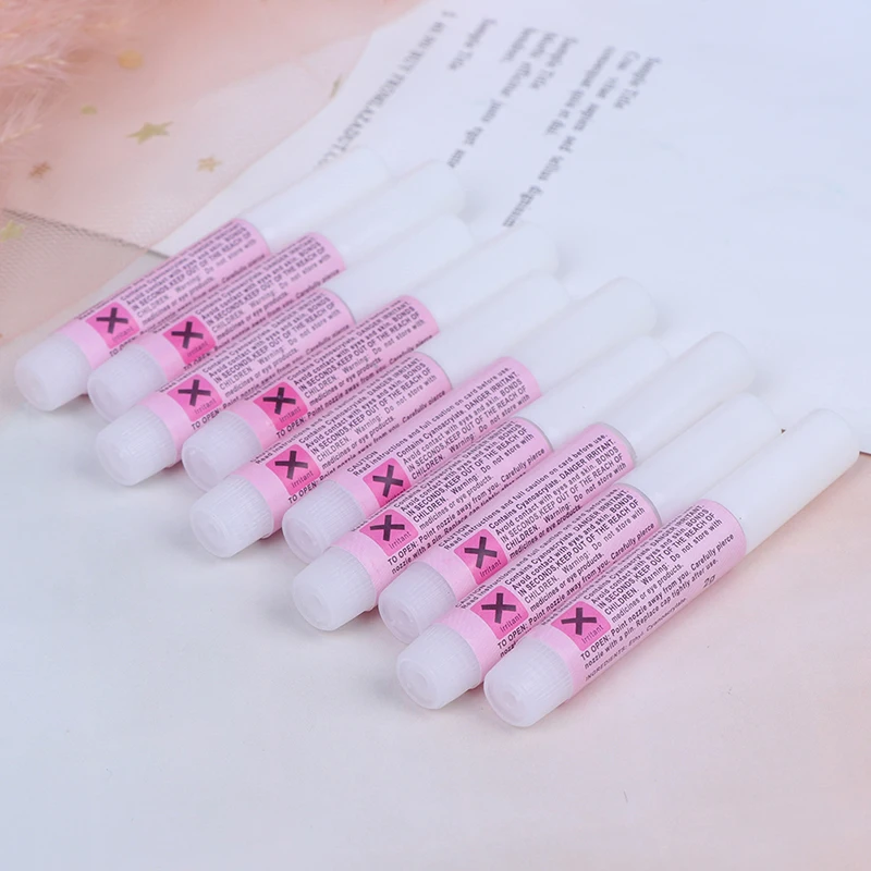 10Pcs/Set 2g Nail art Glue False Glue Nail Accessories False Nail Extension Glue