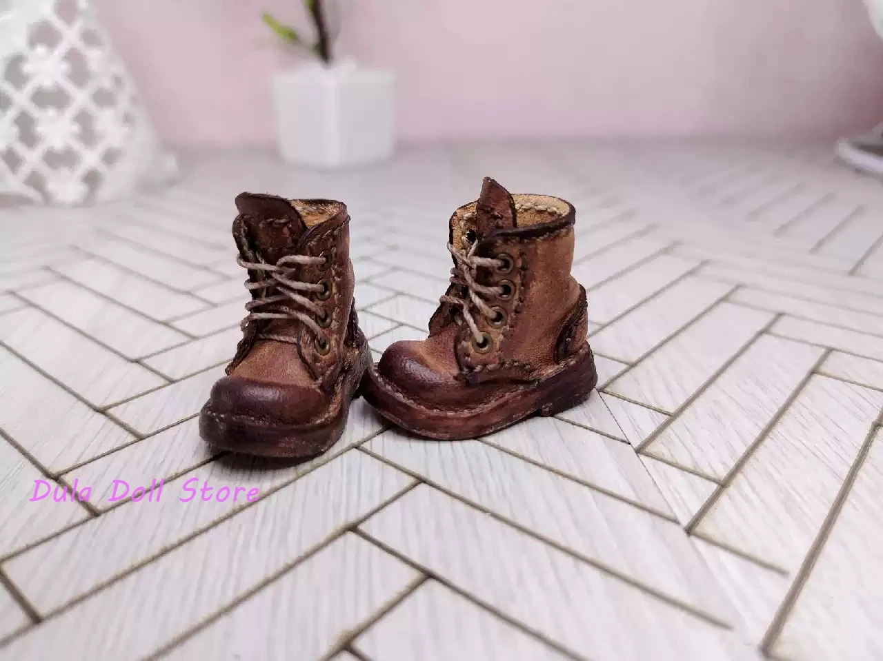 

Dula Doll Vintage handmade booties Blythe ob24 ob22 little fish body Bjd Doll Accessories
