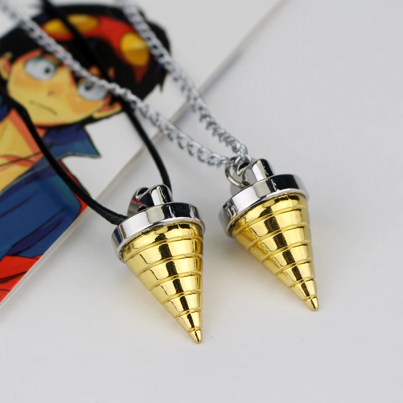 Anime Tengen Toppa Gurren Lagann Core Drill Pendant Necklace Simon Cosplay Gift
