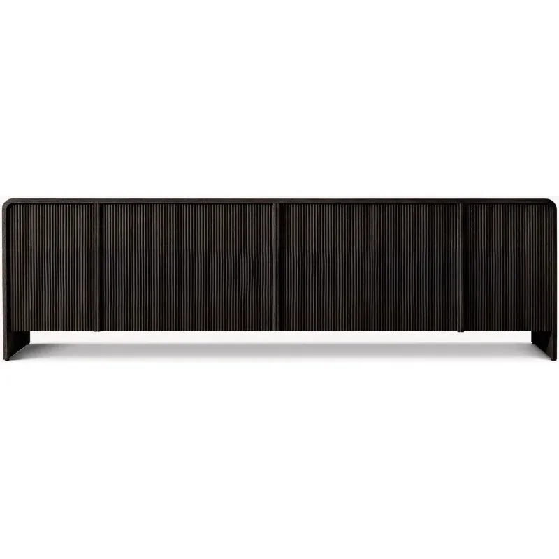 

American solid wood living room TV cabinet entry porch cabinet dining side cabinet villa hotel storage locker