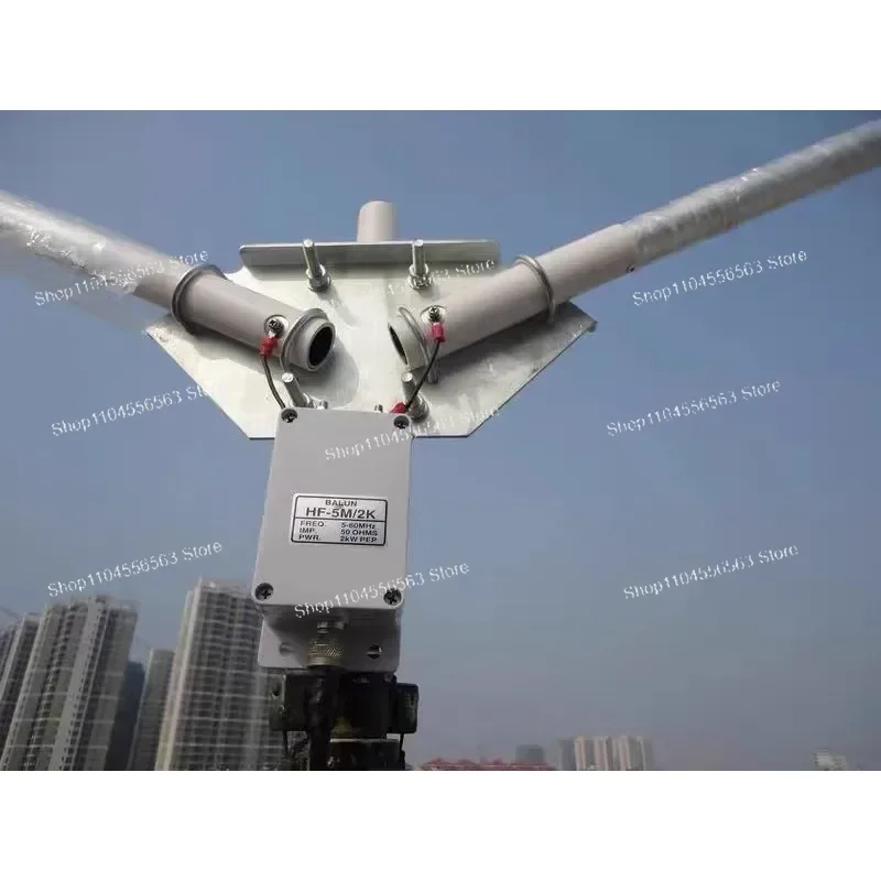 750V Positive V Shortwave Antenna – 5‑Band Low‑Noise, High Efficiency for Ham Radio