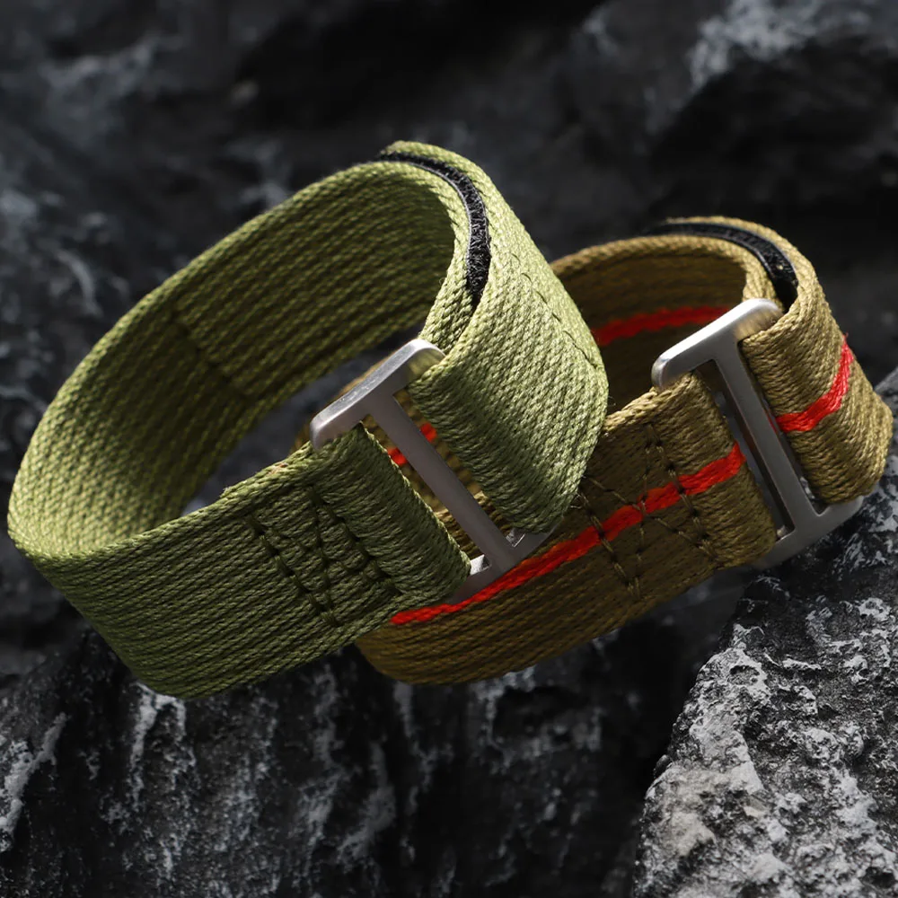 Нейлоновый ремешок для часов 20 мм 22 мм для Seiko for Tudor, военный браслет на запястье для мужчин и женщин, спортивный сменный холщовый ремешок для часов