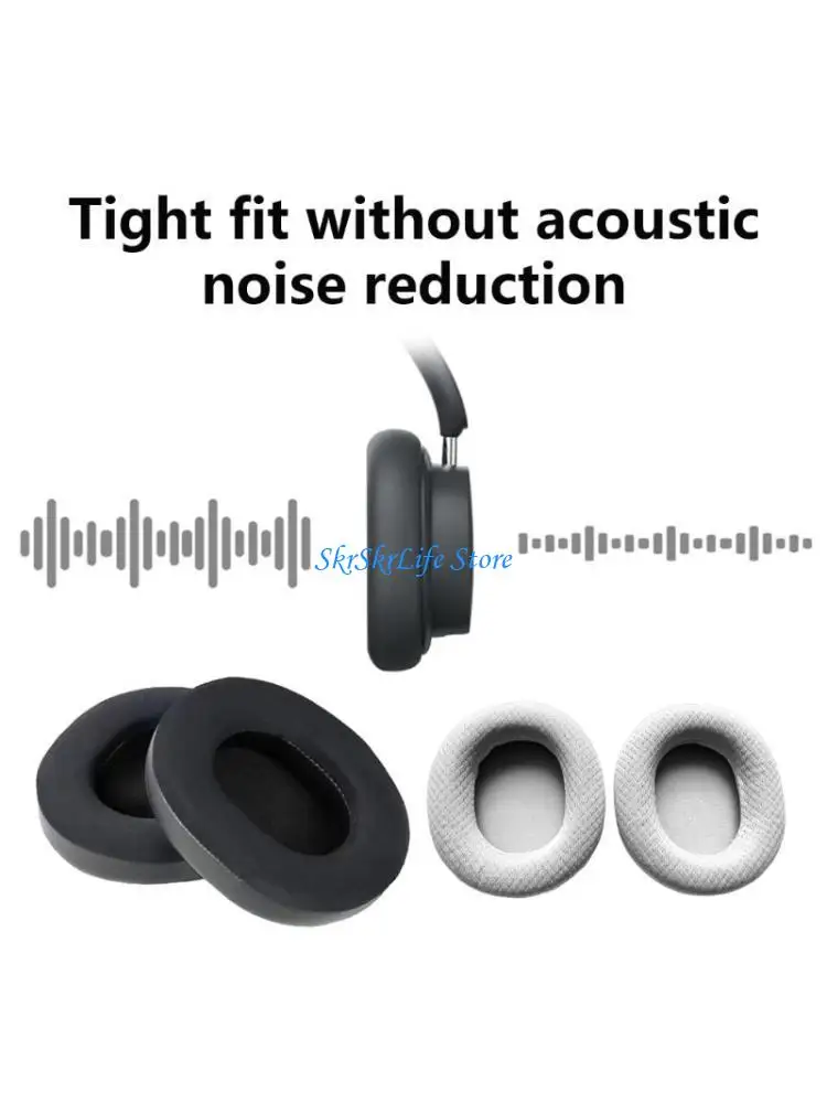 

E65E 1 Pair Replacement Ear Pad for Arctis 1/3/5/7 Headphones Ear Cushions Ear Covers