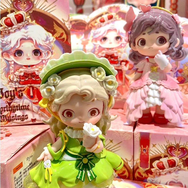 Heyone Joy'S Spring Time Diary Collection Blind Box Action Doll Collection ตุ๊กตาตกแต่งโต๊ะแฟชั่นของเล่นของขวัญ