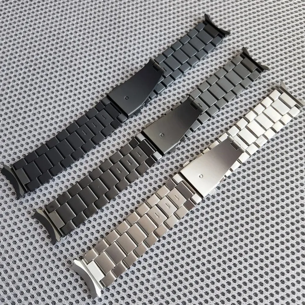 NO Gaps Titanium Strap for Samsung Galaxy Watch 6 5 4 40mm 44mm 6Classic 43mm 47mm Mens Bracelet for Galaxy 5 Pro 45mm Watchband