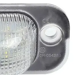 2X LED License Plate Lamp Number Plate Light White Car Accessories For Seat Toledo I 1 Mk1 VW Golf II 2 Mk2 Jetta II 2 Mk2