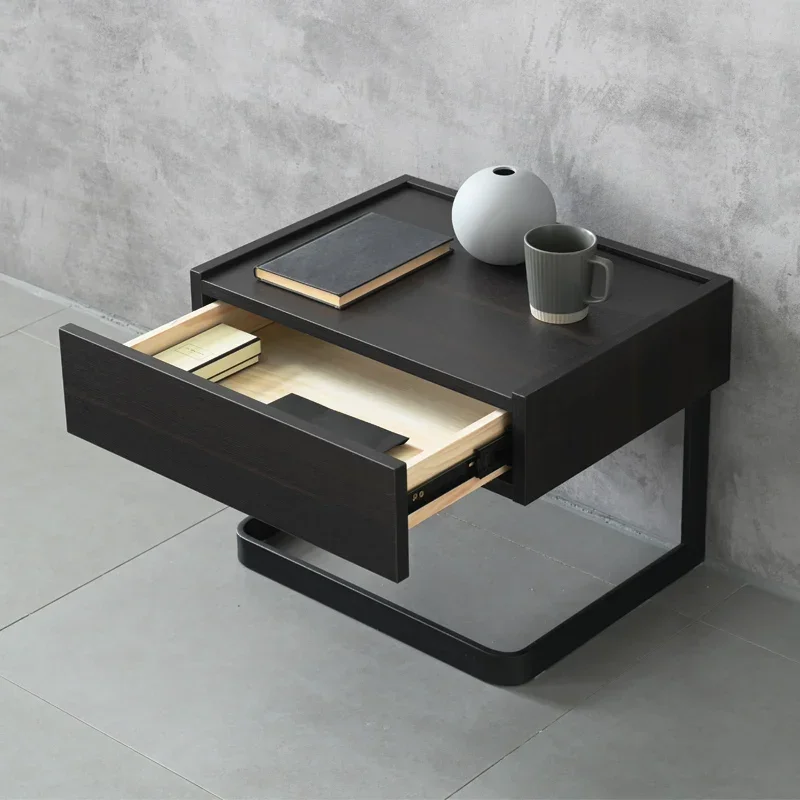 Nordic Night Table Bedroom Modern Storage Space Saving Nightstands Living Room Aesthetic Mesitas De Noche Furniture Decoration image 4