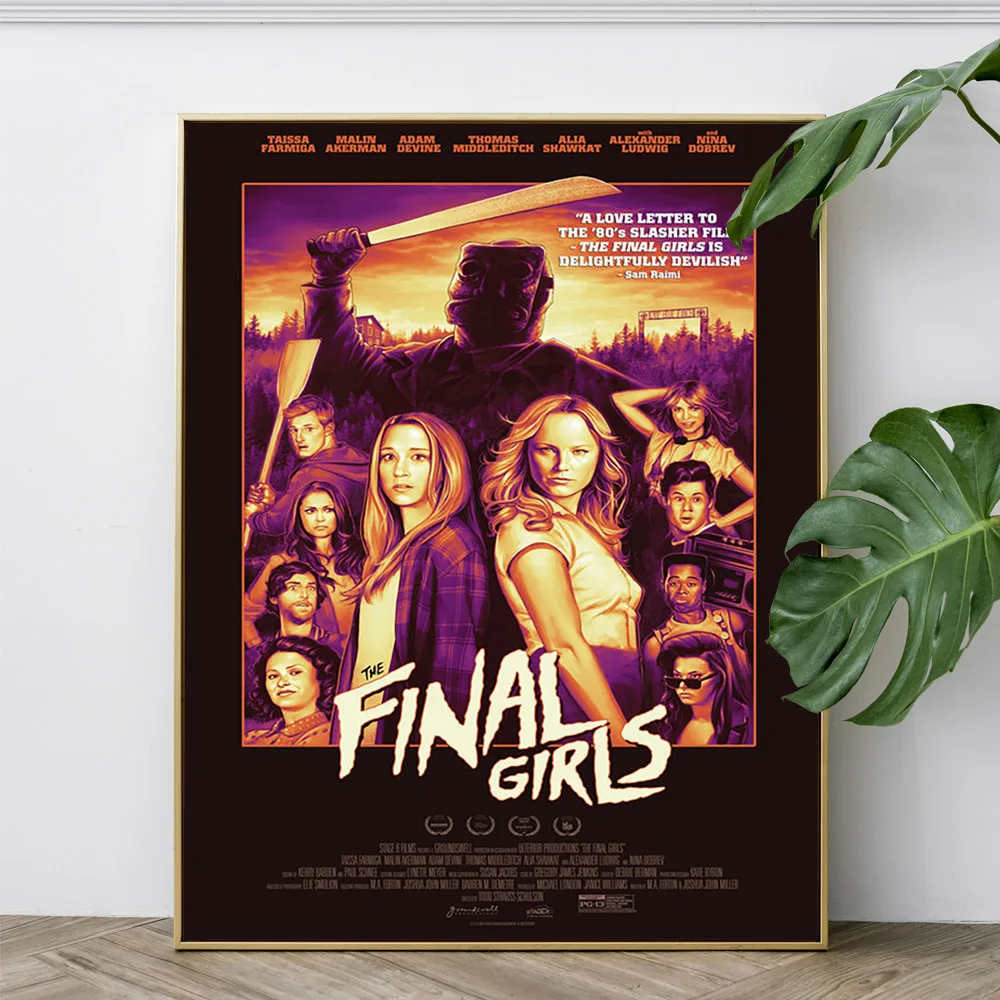 The Final Girls Comedy Thriller Film Art Print Poster Movie Wall Stickers Home Decor Canvas Painting