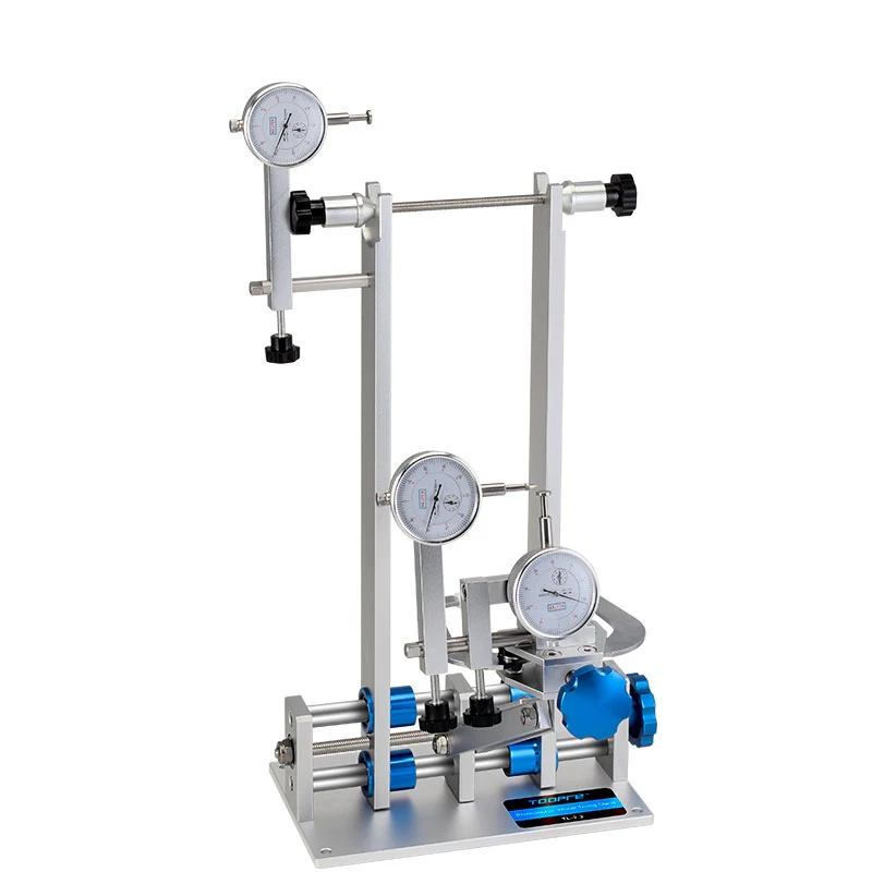 

Professional Bicycle Wheel Truing Stand With Dial Indicator Gauge Set Adjustment Rims MTB Road Bike Wheel Repair Tools