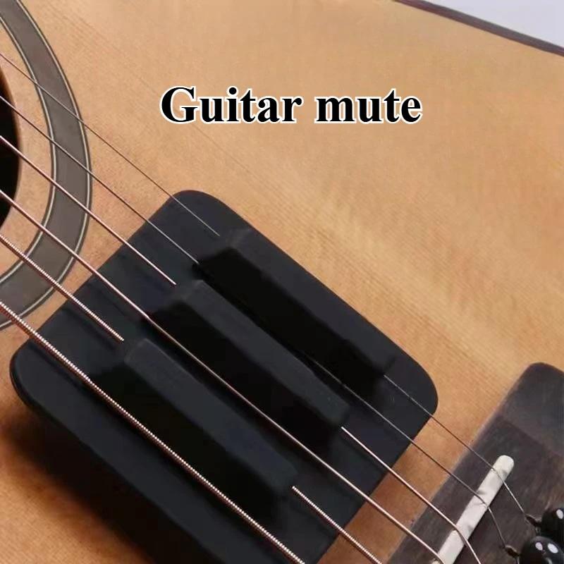 

Guitar mute pad, mute device, reduces volume, practice without disturbing others, musical instrument accessories