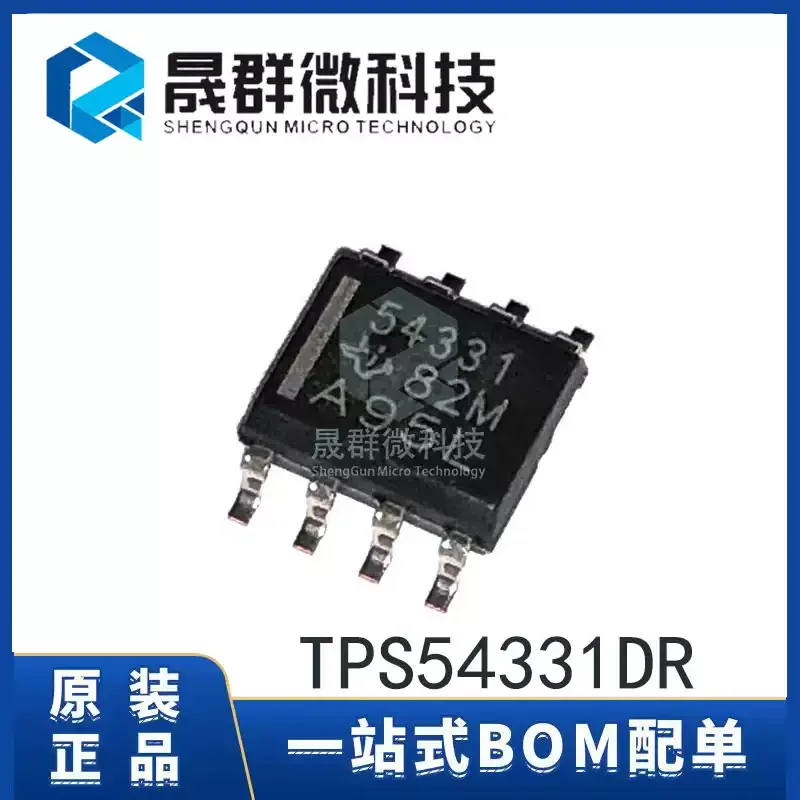 10-100pcs of brand new original TPS54331DR silk screen 54331 patch SOP-8 DC-DC converter chip IC