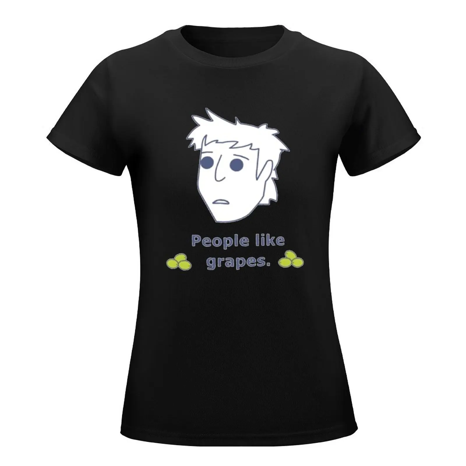 Gavin Free - People Like Grapes T-Shirt tops female t shirts for Women