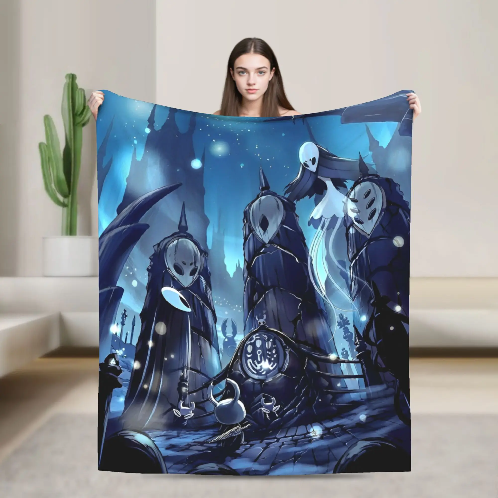 The Masters Hollows Knights Blankets Coral Fleece Plush Action Adventure Ultra-Soft Throw Blanket for Outdoor Travel Bedspread
