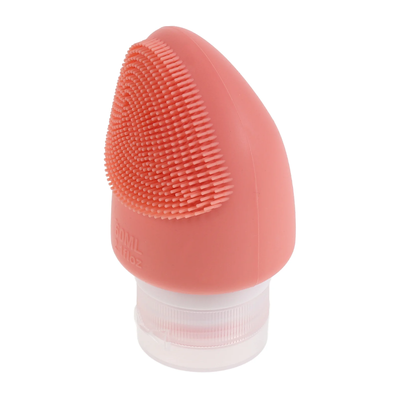 

Silicone Travel Bottles 60Ml Refillable Leakproof Facial Brush Travel Size Squeezable Shampoo Conditioner Containers Portable