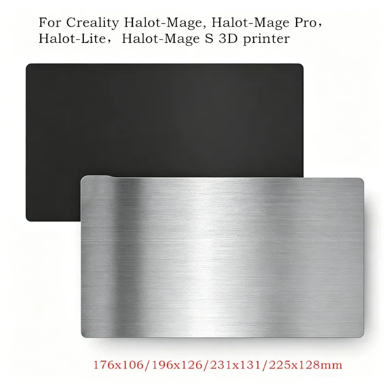 Halot Mage Flex Build Plate Spring Steel Flexible Plate for Creality Halot Mage Pro/Mage S/Lite /Halot-One Plus Resin 3D Printer