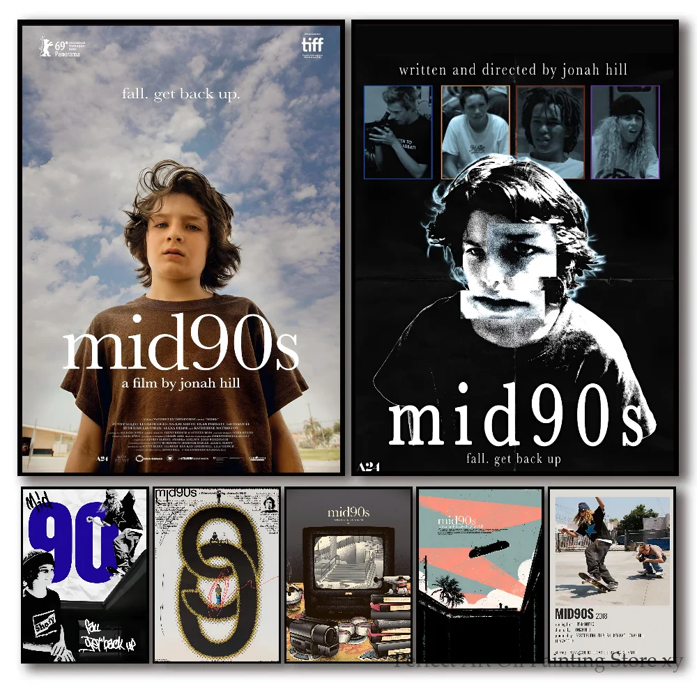 Mid90s Poster Home Bedroom Entrance Cafe Art Decoration Painting